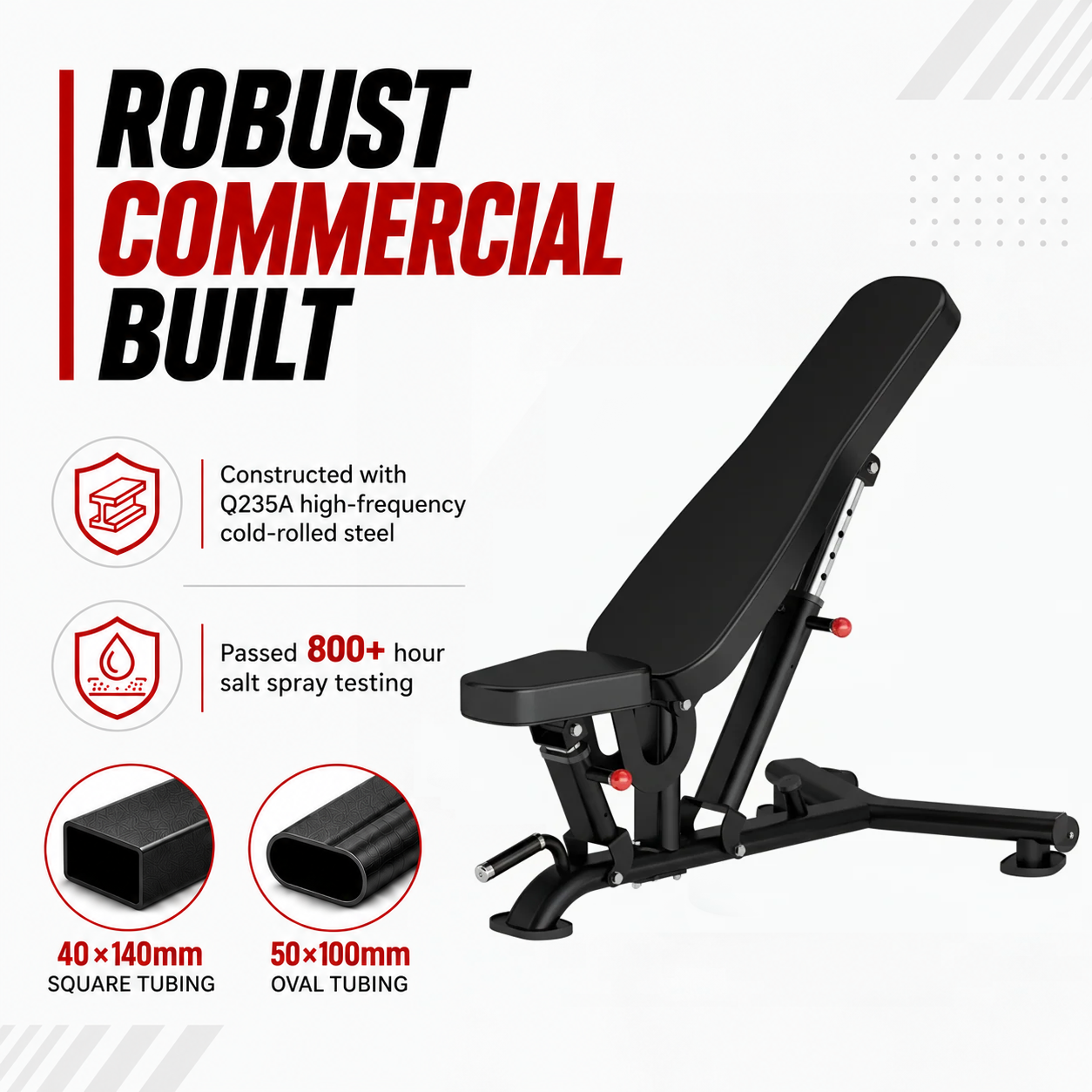 Insight Fitness Adjustable Bench - DR016