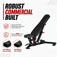 Thumbnail for Insight Fitness Adjustable Bench - DR016