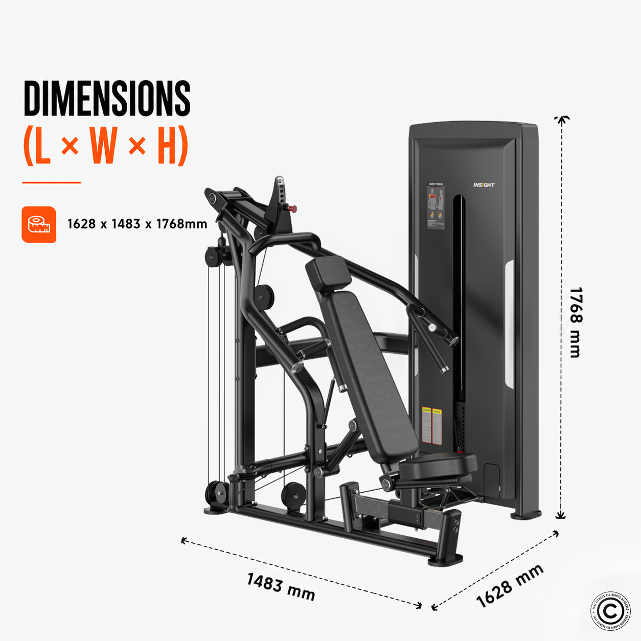 Insight Fitness Multi Chest Press - SA043