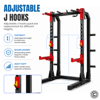 Thumbnail for Commercial Squat Rack - J611