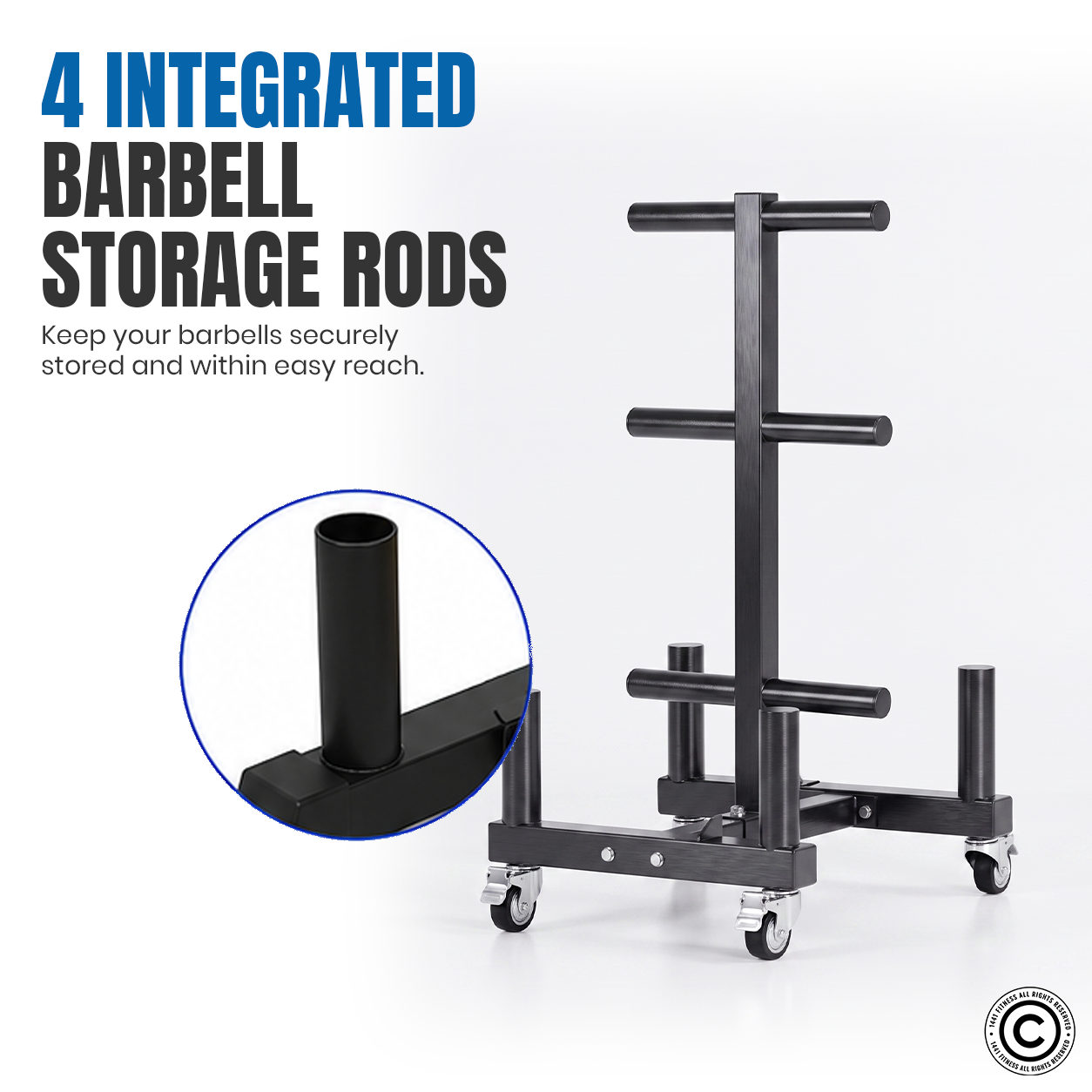 Commercial Plate Rack and Bar Holder with Wheels