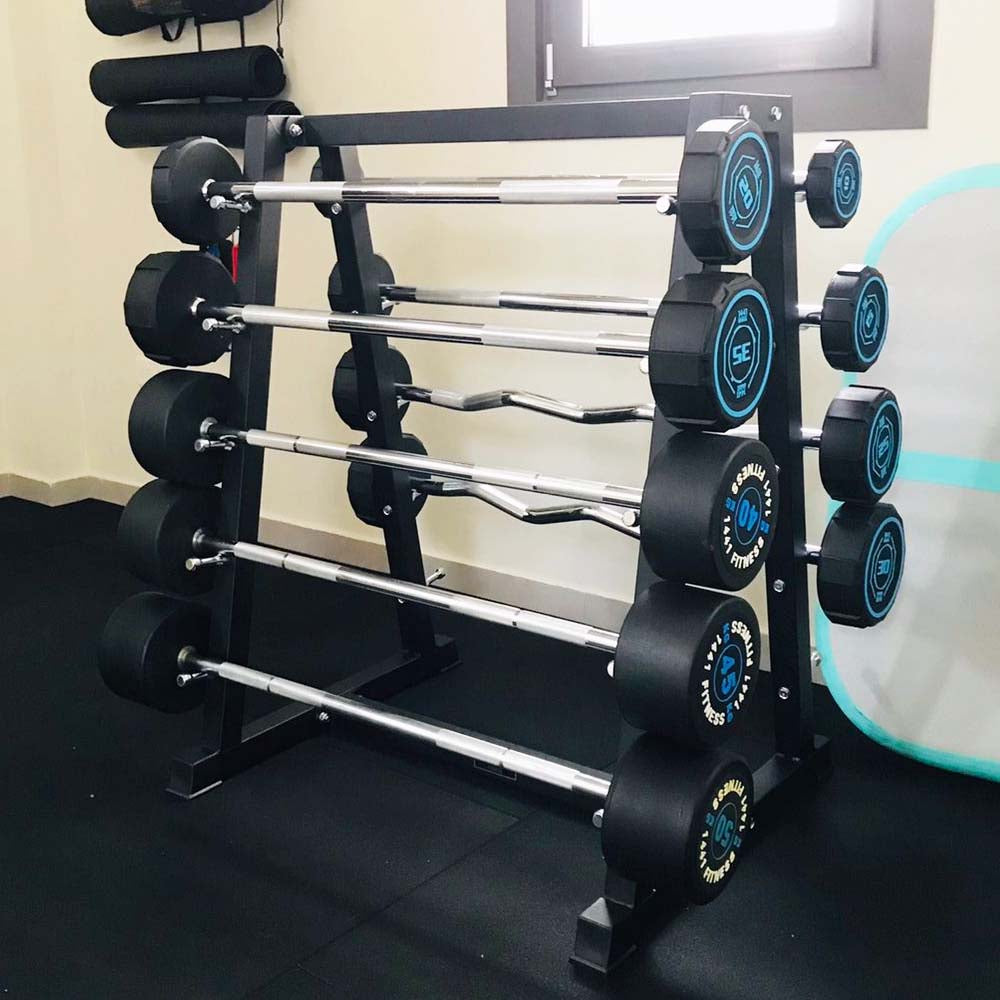 1441 Fitness Barbell Rack Black Color for 10 Piece - BR09