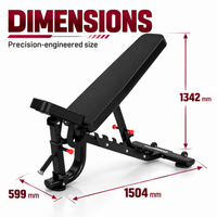 Thumbnail for Insight Fitness Adjustable Bench - DR034