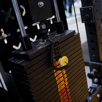 Thumbnail for Livepro Multi-Functional Selectorized Power Rack with Dual 100 KG Weight Stacks - LP6004