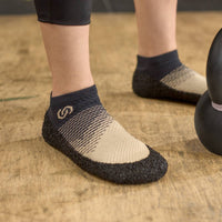 Thumbnail for Skinners Sock - Ultra-Light for Running, Hiking, Yoga & Travel - Sand
