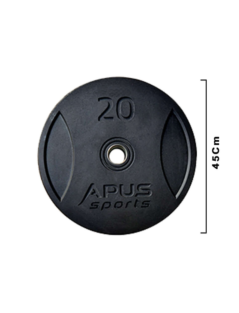 Apus Premium Olympic Bumper Plates 5 KG - 20 KG (Sold as Per Piece) with 1 Year Warranty