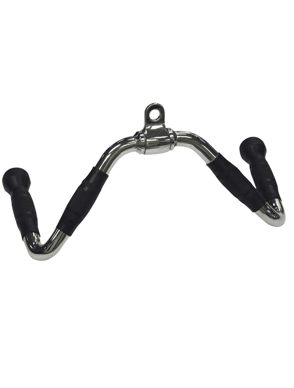 Revolving Lat Attachment Bar with Rubber Grips-1441 Fitness