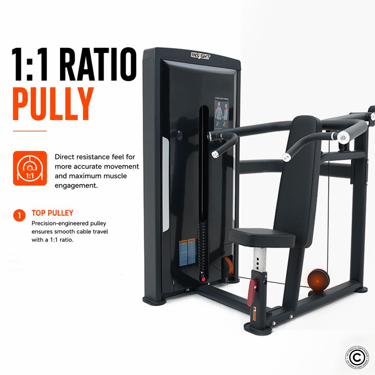 Insight Fitness Shoulder Press - SA004