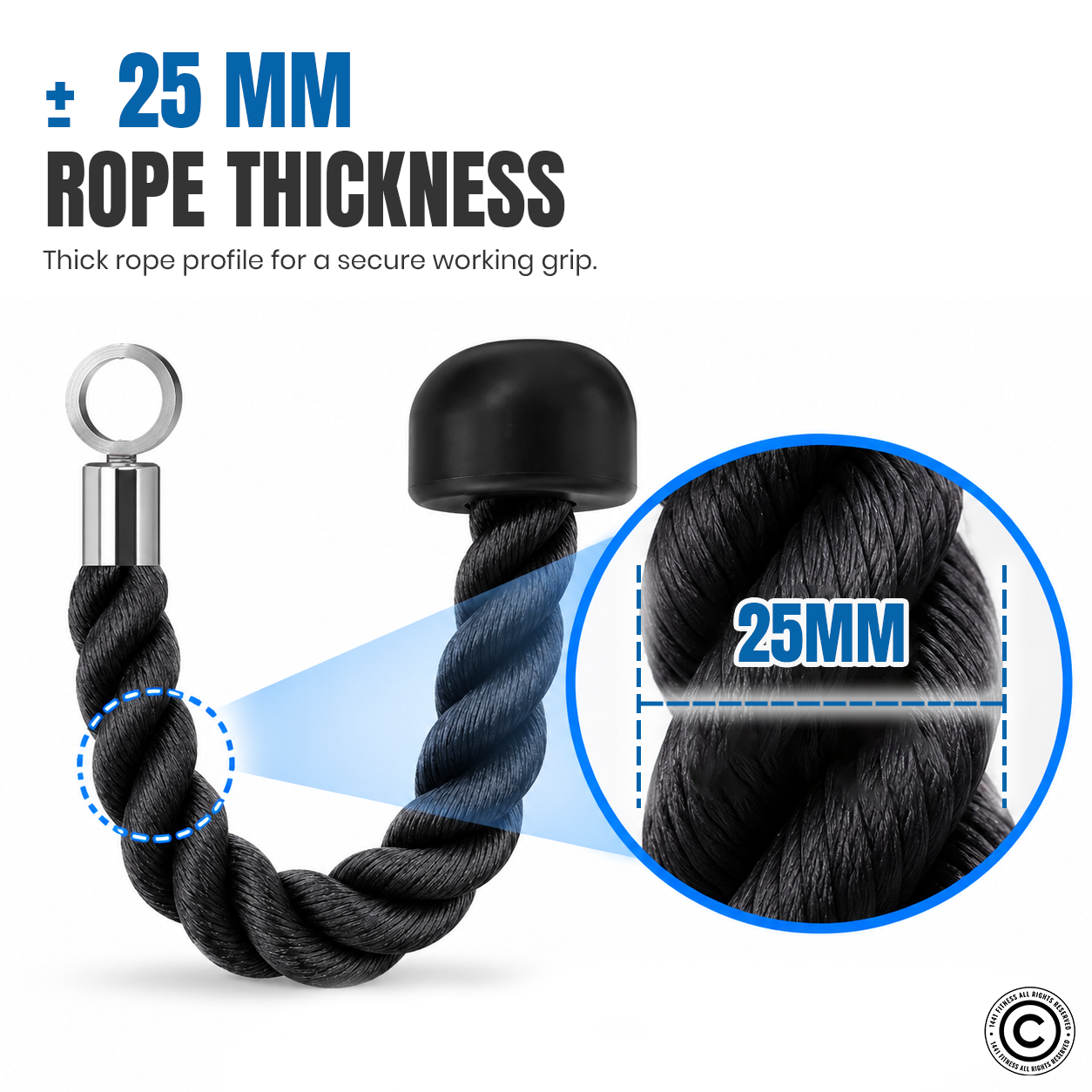 Lat Attachment - Single  Rope