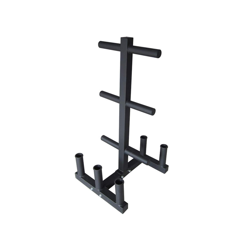 1441 Fitness Premium Weight Plate Rack with 6 Bar Holder