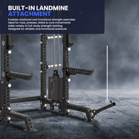 Thumbnail for Insight Fitness Half Rack With Dual Pulley RR-HR-75-03