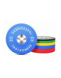 Thumbnail for 1441 Fitness Competition Rubber Bumper Plates - (5 KG to 25 KG)