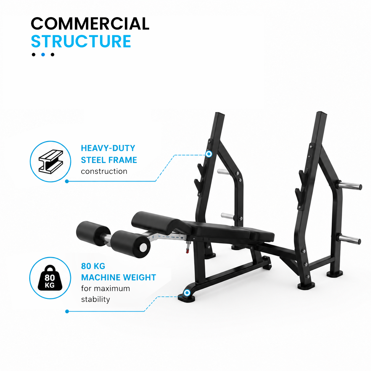 Insight Fitness Decline Olympic Bench - DR006