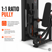 Thumbnail for Insight Fitness Vertical Chest Press - SA001