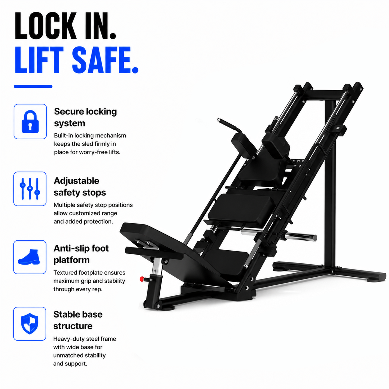 Insight Fitness Leg Press / Hack Squat - DR003