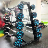 Thumbnail for 1441 Fitness Barbell Rack Black Color for 10 Piece - BR09