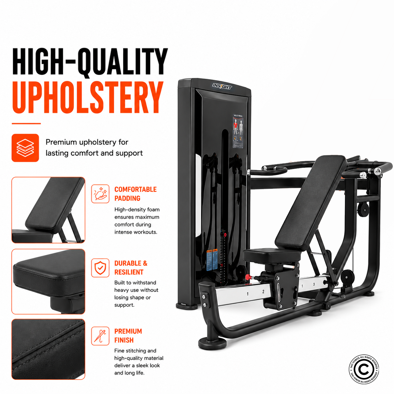 Insight Fitness Chest & Shoulder Press - SA029