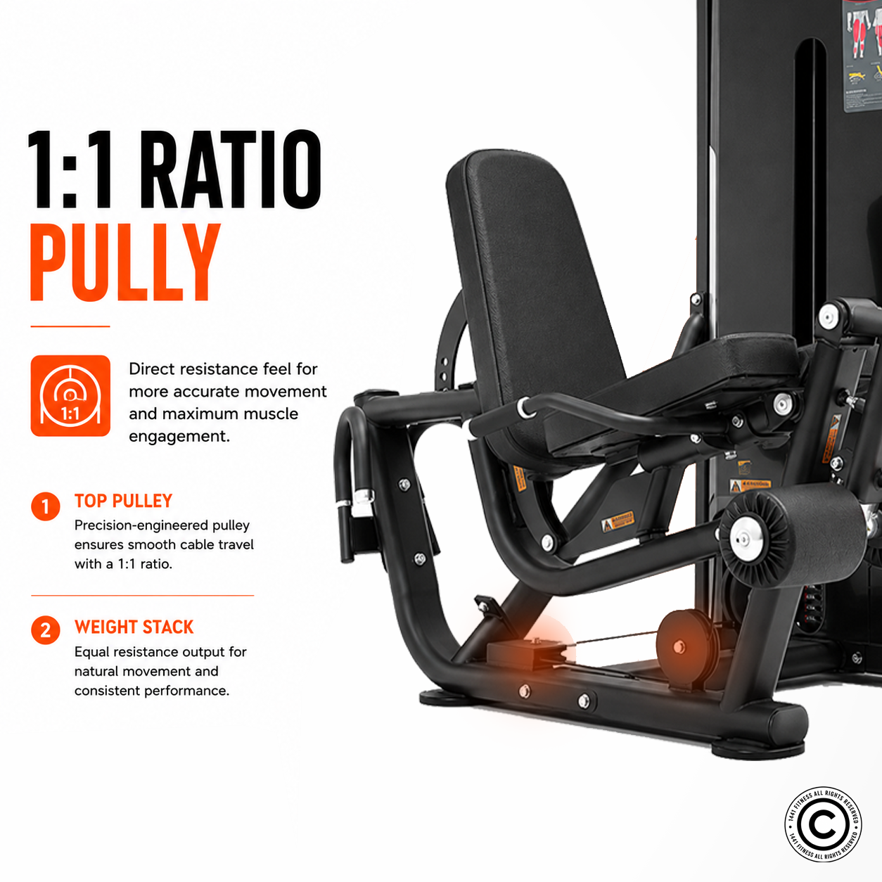 Insight Fitness Prone Leg Curl & Leg Extension - SA031