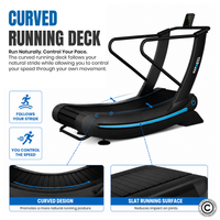Thumbnail for Curved Treadmill - 41FLC90