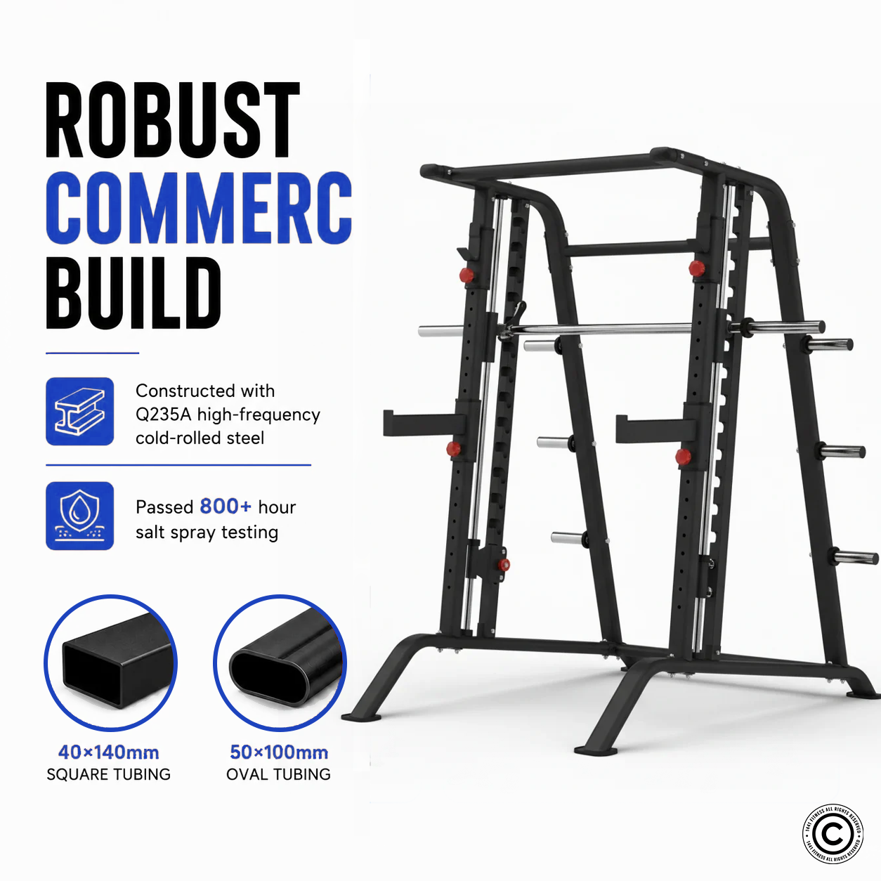 Insight Fitness Smith Machine & Squat Rack - DR001