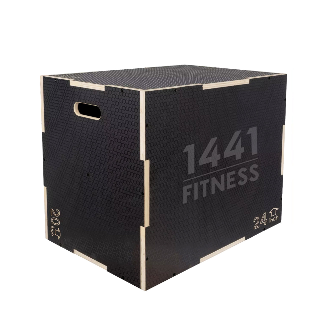 Black Wooden Plyo box