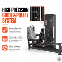 Thumbnail for Insight Fitness Seated Leg Press / Hack Squat - SA040