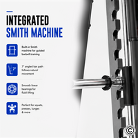 Thumbnail for Insight Fitness Smith Machine & Squat Rack - DR001