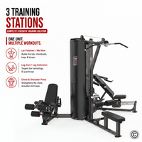 Thumbnail for Insight Fitness 3 Station Multi Gym - BS004
