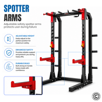 Thumbnail for Commercial Squat Rack - J611