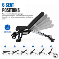 Thumbnail for Adjustable Bench FID - A8007