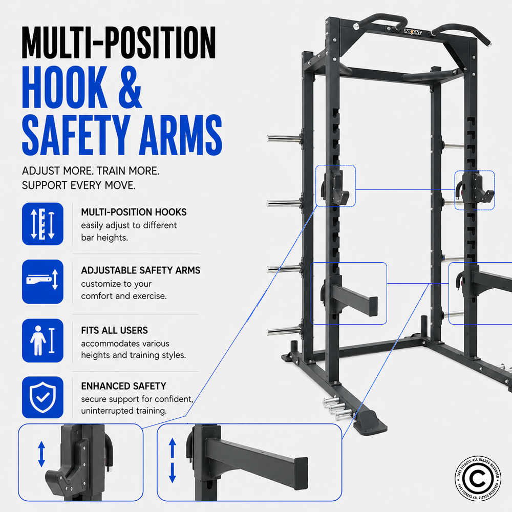 Insight Fitness Half Rack - SH010