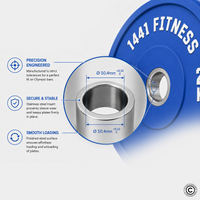 Thumbnail for Premium Color Bumper Plate - 5 KG to 25 KG