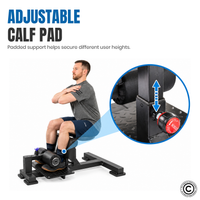 Thumbnail for Sissy Squat Machine 3-in-1 Squat Bench Push-Up, Sit Up squat Machine Ab Workout and Leg Exercise Stand for Home Gym Fitness Training