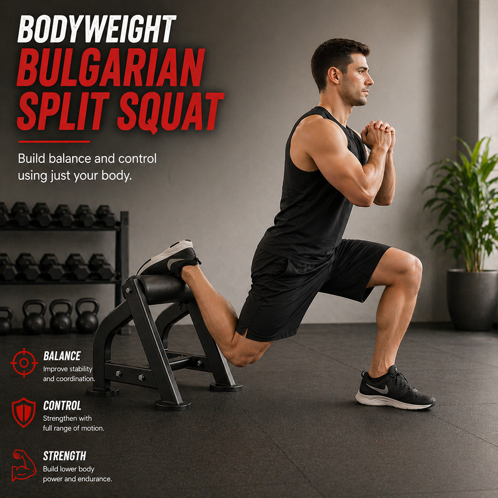 Insight Fitness Bulgarian Split Squat - DR040