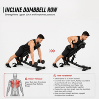 Thumbnail for Insight Fitness Adjustable Bench - DR016