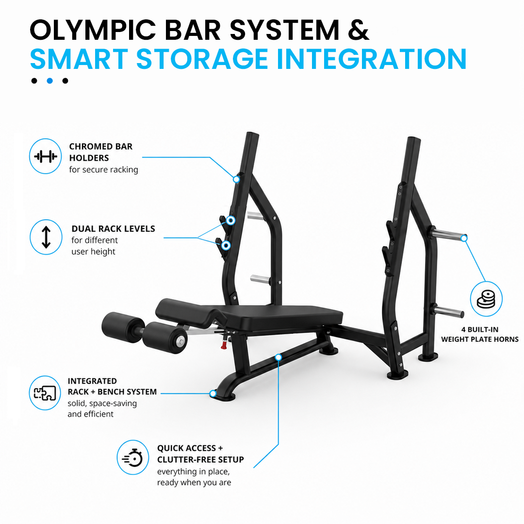 Insight Fitness Decline Olympic Bench - DR006