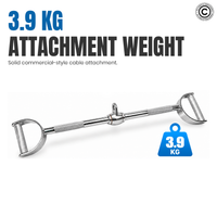 Thumbnail for Lat Attachment Double D Pull down - 90 cm