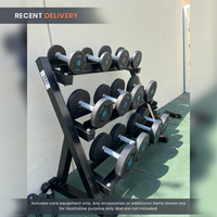 Thumbnail for 1441 Fitness Dumbbell Rack - 8 Pairs