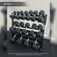 Thumbnail for 1441 Fitness Dumbbell Rack - 8 Pairs