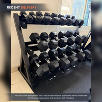 Thumbnail for 1441 Fitness Dumbbell Rack - 8 Pairs