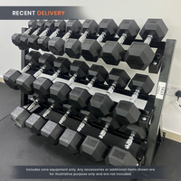 Thumbnail for 1441 Fitness Dumbbell Rack - 8 Pairs
