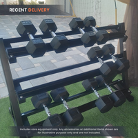 Thumbnail for 1441 Fitness Dumbbell Rack - 8 Pairs