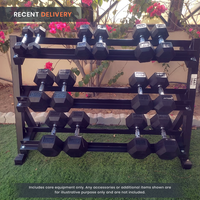 Thumbnail for 1441 Fitness Dumbbell Rack - 8 Pairs