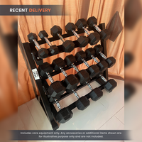 Thumbnail for 1441 Fitness Dumbbell Rack - 8 Pairs