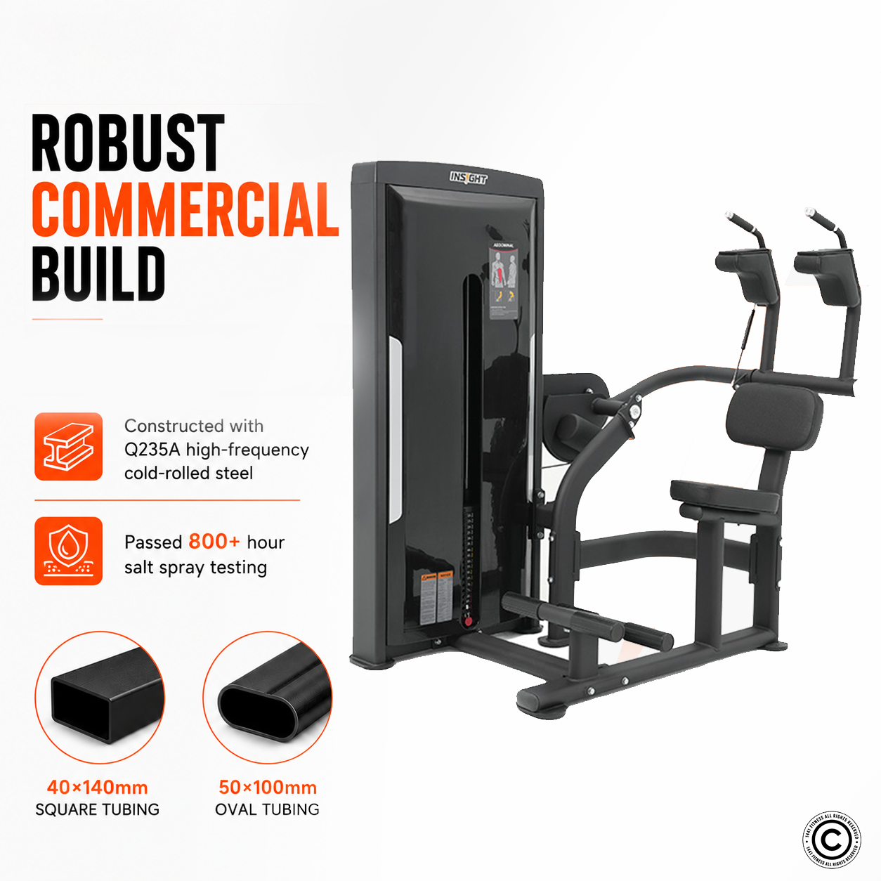 Insight Fitness Abdominal Machine - SA027D