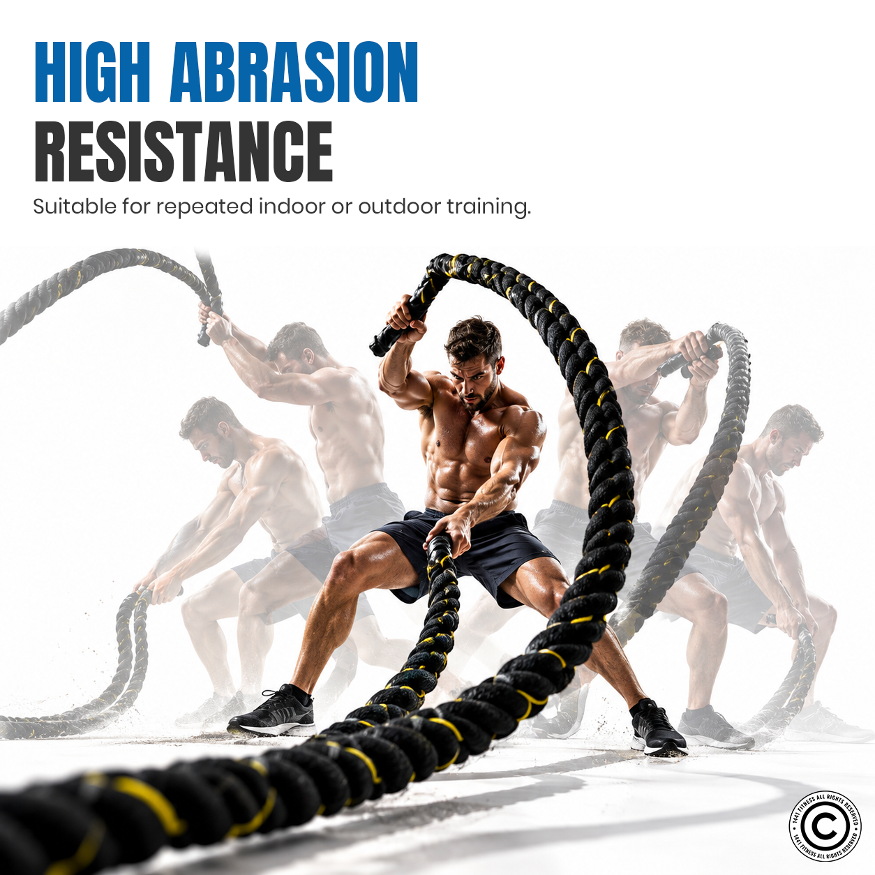 1441 Fitness Battle Rope 50 MM Thickness