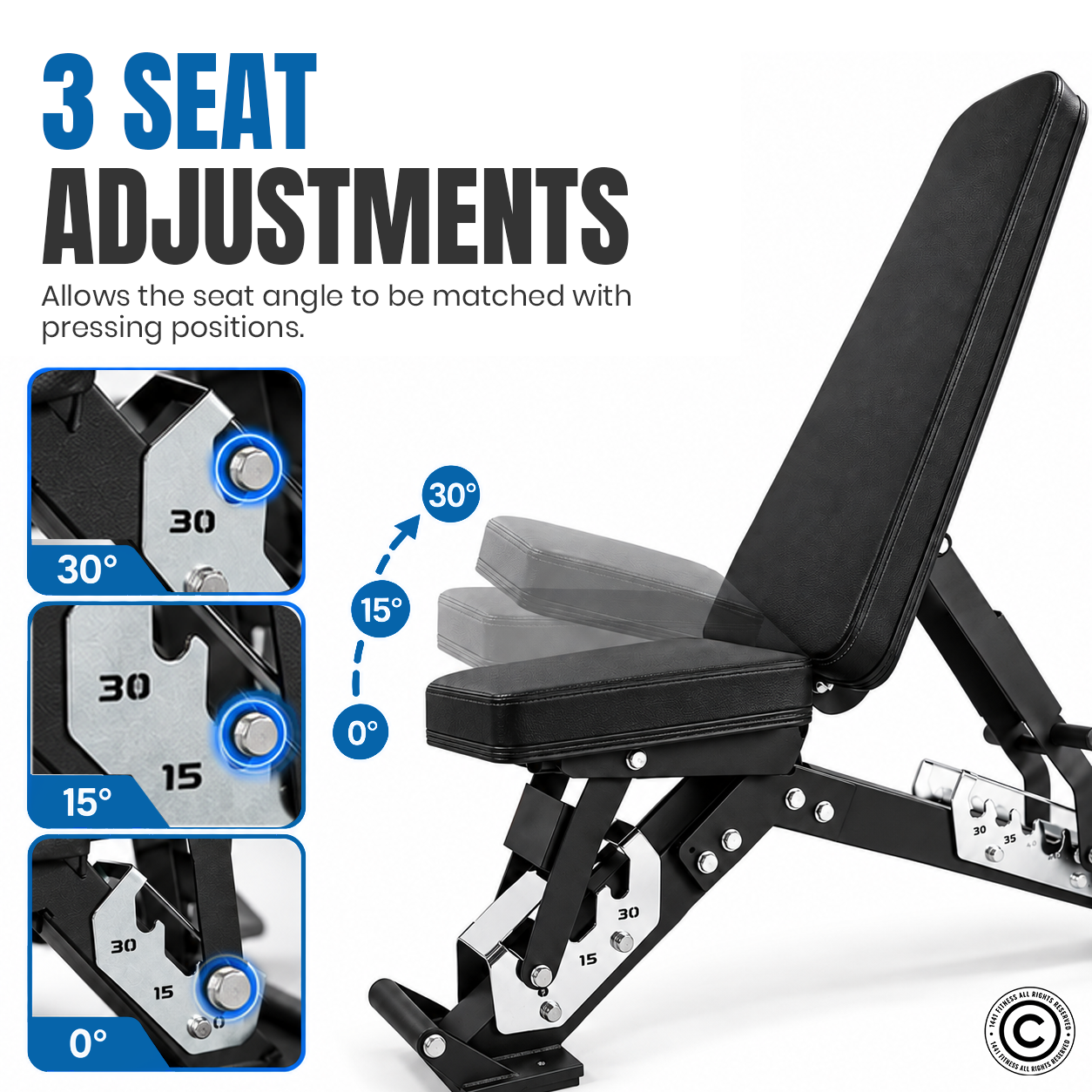 Flat Incline Bench - A8008