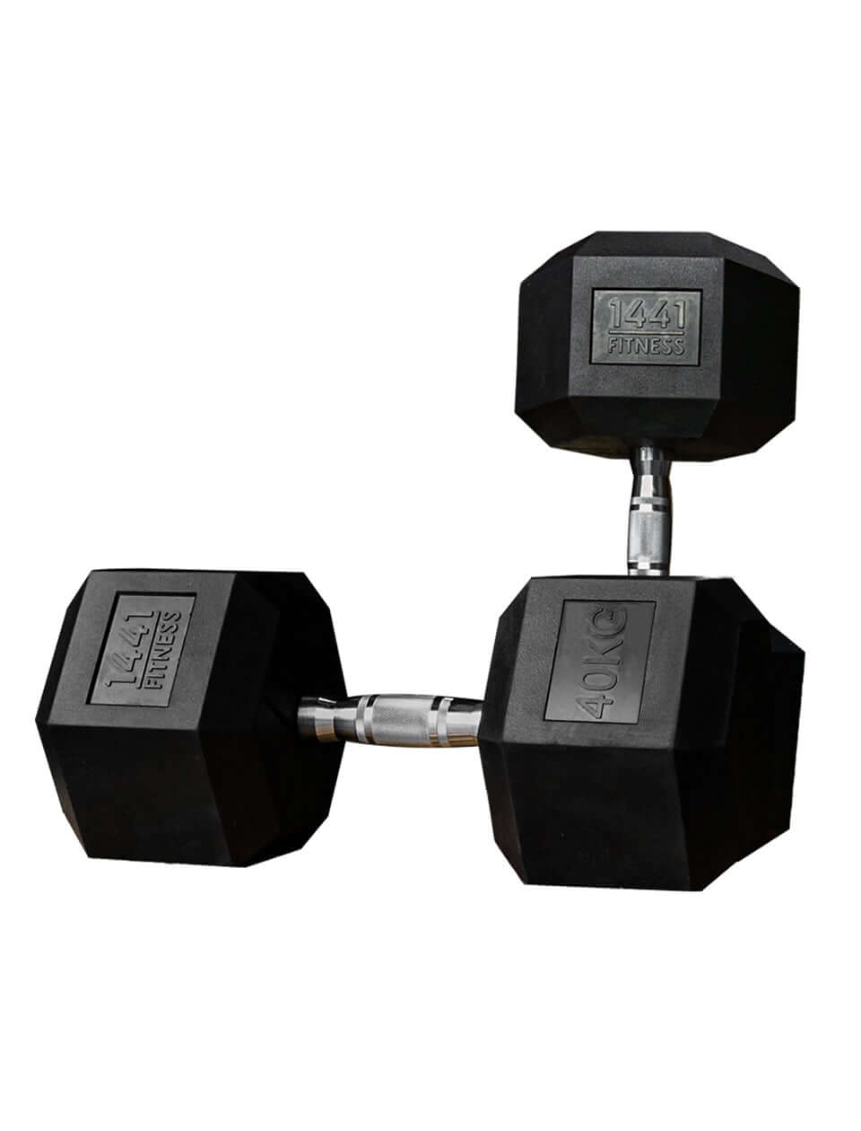 Rubber Hex Dumbbells - 2.5 Kg - 50 Kg