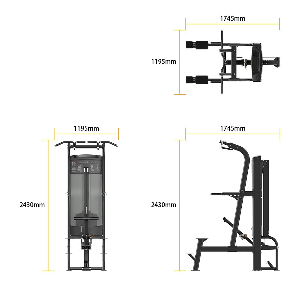 Insight Fitness Assisted Chin/Dip - BE8008
