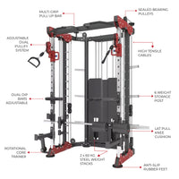 Thumbnail for 1441 Fitness Functional Trainer with Smith Machine - 41FC81